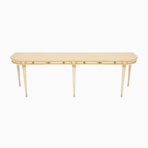 Consolle neoclassica in stile Luigi XVI di Maison Jansen, anni '50