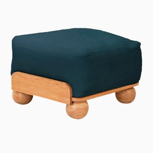 Cove Footstool in Midnight by Fred Rigby Studio