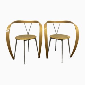 Revers Chairs by Andrea Branzi for Cassina, Italy, 1993, Set of 2