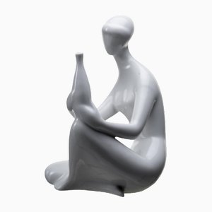 Figurine en Porcelaine par Jitka Forejtova pour Royal Dux, 1960s