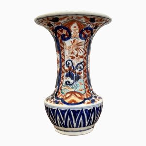 Geriffelte Japanische Imari Vase, 1900er