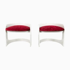 Space Age Armchairs by Joe Colombo, Set of 2