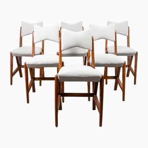 Dining Chairs by Luigi Scremin, 1950s, Set of 6