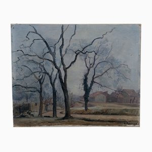 Emile Patru, Automne, 1918, óleo sobre lienzo