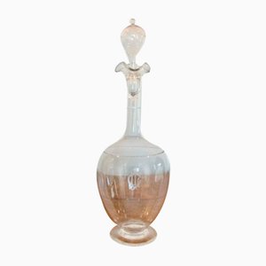 Decanter antico vittoriano in vetro, 1880