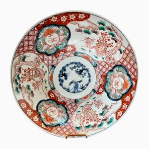 Plato Imari japonés antiguo, 1900