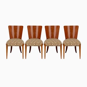 Dining Chairs by Jindřich Halabala for Up Závody, 1950s, Set of 4