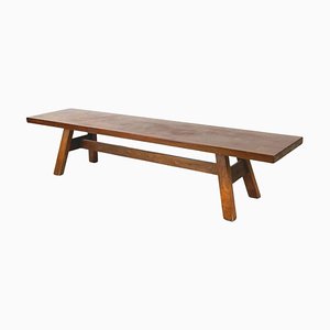 Banc Torbecchia Moderne en Bois, Italie attribué à Giovanni Michelucci pour Poltronova, 1970s