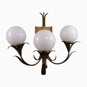 Large Floral Wall Lamp