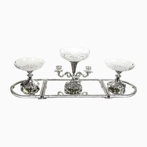 Rococo Silver Plate Centrepiece