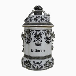 Liliorum Porcelain Pharmacy Jar