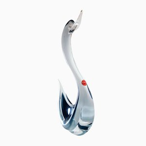 Murano Glass Swan by Seguso, Italy