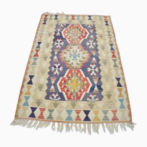 Handgeknüpfter marokkanischer Vintage Kelim Teppich
