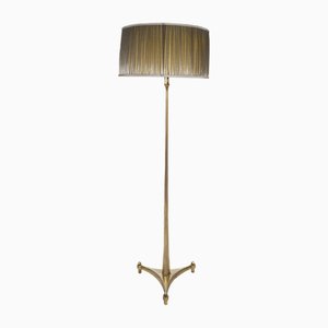 Lampadaire en Bronze de Maison Delisle, 1950s