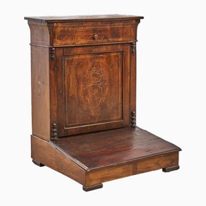 Kneeler in Threaded Walnut, 1800s