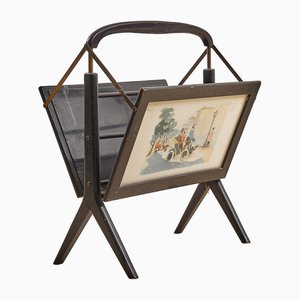 Mid-Century Magazine Rack, 1950s