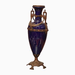 Liberty Glass Vase in Bronze