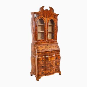 Vintage Brown Wood Cabinet