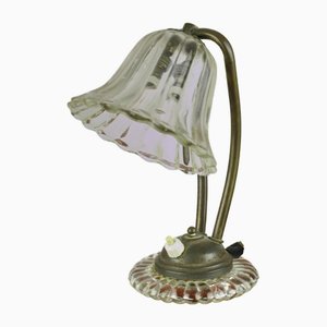 Vintage Lampe aus Muranoglas