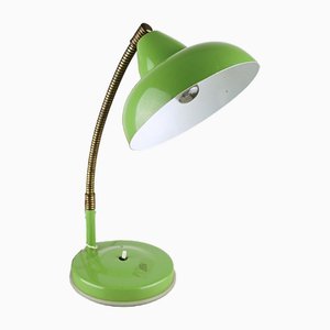 Lámpara de mesa vintage en verde
