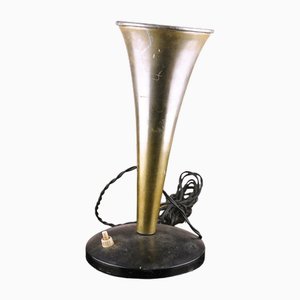 Lampe de Bureau Vintage en Argent