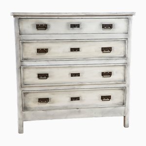 White Chest of 4 Drawers