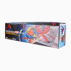 Vintage Spiderman Helicopter Toy