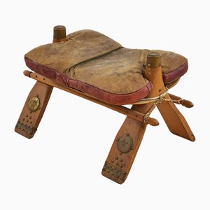 Sedile vintage in legno