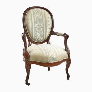 Carved Berger Armchair, 1800s