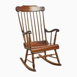 Vintage Wooden Rocking Chair