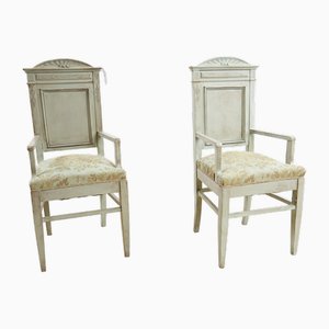 Mintgrüne Vintage Stühle, 2er Set