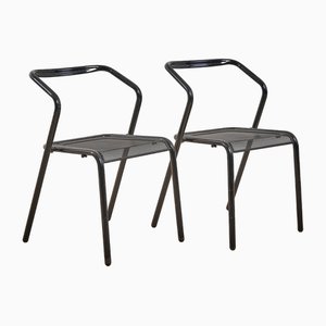 Vintage Metal Chairs, Set of 2