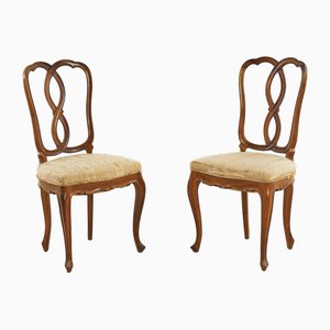 Wooden Chairs, Set of 2