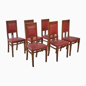 Chairs, 1920s-1930s, Set of 6