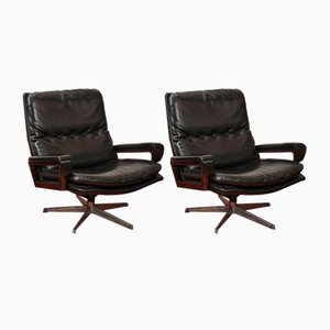 King Lounge Chairs by André Vandenbeucks for Stässle, Set of 2