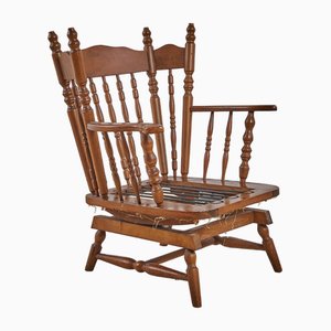 Rocking Chair Vintage en Bois