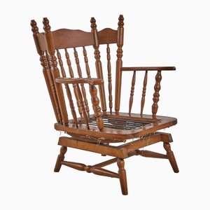 Vintage Rocking Chair in Wood