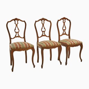 Chairs in the style of Luigi Filippo, Set of 3