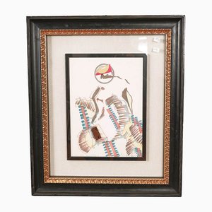 Sergio d'Angelo, Abstract Artwork, Framed