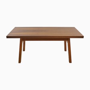 Vintage Brutalist Wooden Table