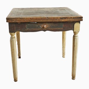 Vintage Tisch aus Tannenholz, 1800er