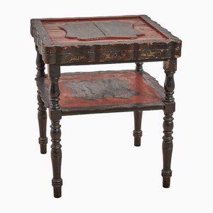 Vintage Oriental Brown Table