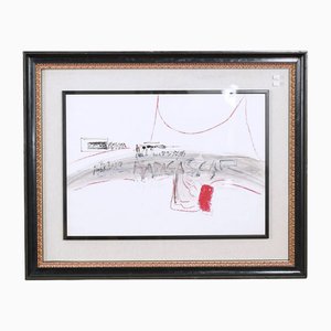 Sergio d'Angelo, Abstract Artwork, Framed