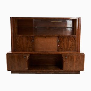 Vintage Art Deco Showcase Cabinet