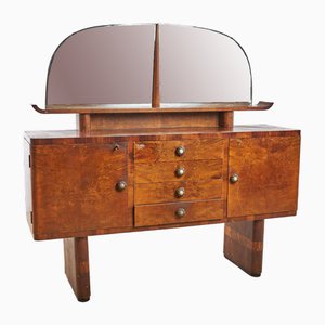 Art Deco Sideboard with Mirror