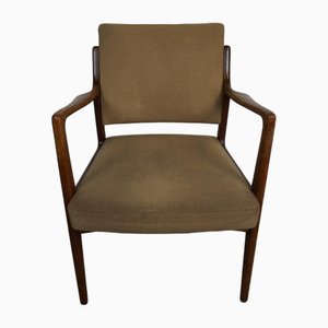 Silla danesa Mid-Century de teca, años 60