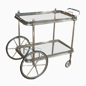 Drinking Trolley on Wheels from Maison Bagues, France, 1960s
