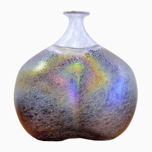 Vase en Verre par Bertil Vallien pour Kosta Boda, Suède, 1980s