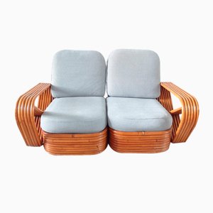 Bamboo 2-Seat Modular Sofa by Paul Frankl, Usa, 1940s