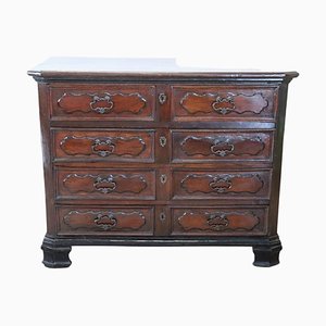 Antique Chest of Drawers in Walnut, 17th Century